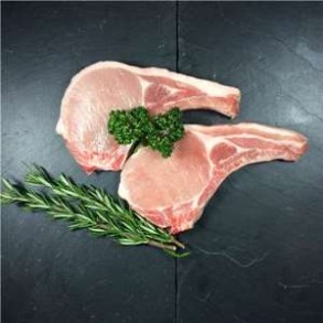 Escalopes, filets, côtes et grillades-Côte de porc première x2-BARON SYLVAIN - Porc