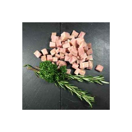 Dés de jambon blanc -100 grFruits légumes frais, autresBARON SYLVAIN- Charc
