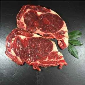 Boeuf et Veau-Entrecôte x5 - 1kg250 env.-BARON SYLVAIN- Boeuf