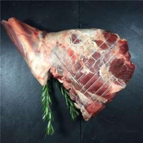 Viandes et Charcuterie-Gigot agneau avec os env 1.4kg-BARON Sylvain