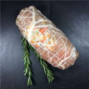 Viandes et Charcuterie-Rôti de dinde aux petits légumes 800g-BARON Sylvain - volaille