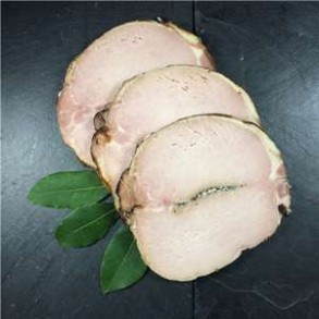 Viandes et Charcuterie-Rôti de porc cuit 110g x2-BARON Sylvain