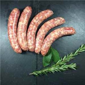 Viandes et Charcuterie-Saucisse 120g x5-BARON SYLVAIN- Charc