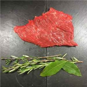 Viandes et Charcuterie-Steack Bavette Aloyau 120g-BARON Sylvain