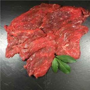 Viandes et Charcuterie-Steack Bavette Aloyau 120g x5-BARON Sylvain