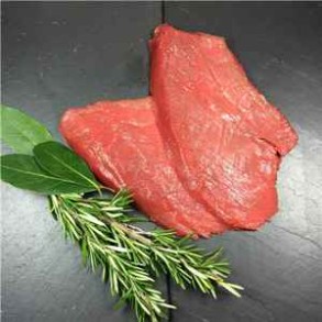 Viandes et Charcuterie-Steack Poire 120g x2-BARON SYLVAIN- Boeuf