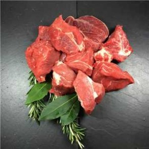 Viandes et Charcuterie-Boeuf Bourguignon 1Kg-BARON Sylvain