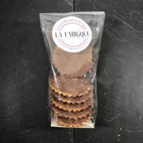 Pâtisserie et biscuits-Galettes Bretonnes choc/lait -200 grs-LA FABRIQUE