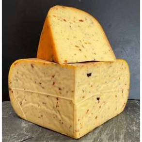 Gouda Tomates Olives Fermier au lait cru-200 grs-Fromage - lait de vaches-LE PHIL A FROMAGES