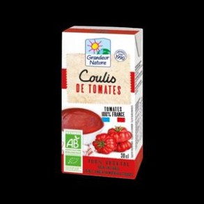 Produits Bio Coulis de Tomates (Brique) bio BIODIS