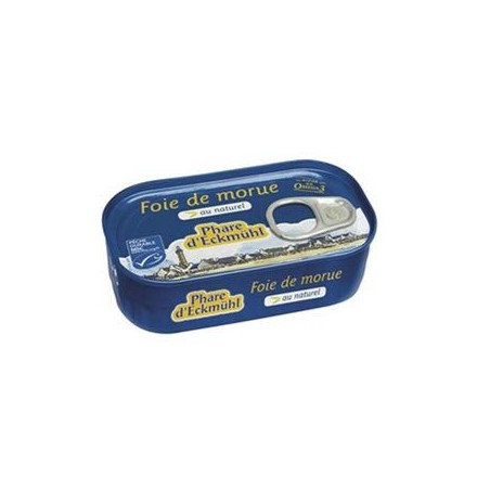 Foie de Morue- 120 grsConserve de poissonBIODIS