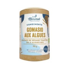 Condiments, épices, sauces-Gomasio aux algues -boite de 90 grs-BIODIS