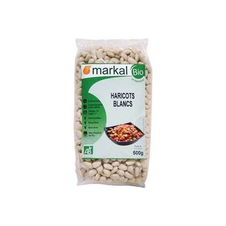 Haricots Blancs bio sachet 500grslégumes secsBIODIS