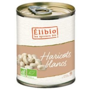 Produits Bio Haricots blancs Elibio (conserve)- 400 g ELIBIO