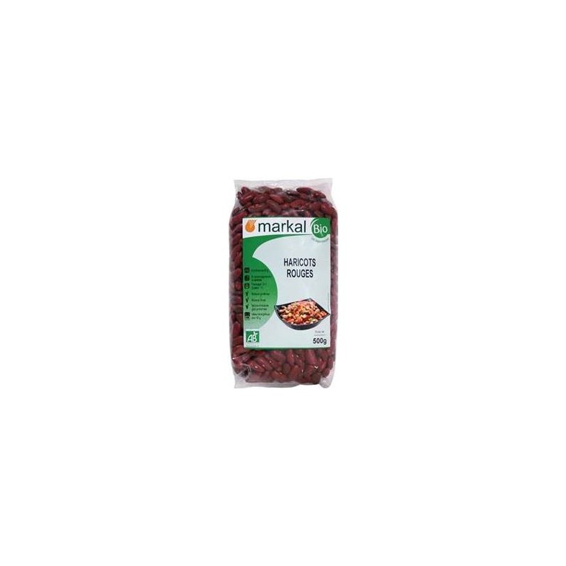 Produits Bio Haricots Rouges BIO- sachet de 500 grs BIODIS