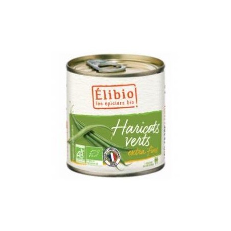 Haricots vert  Elibio  (conserve)- 800 gProduits BioAsso élibio