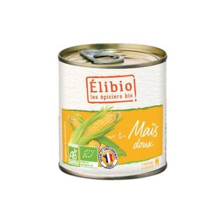 Maïs doux Elibio AB (conserve)- 300 gProduits BioAsso élibio