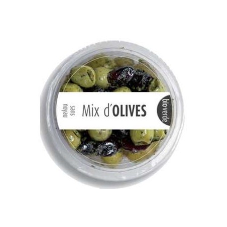 Mix Olive Verte et Noire bio-80grsProduits fraisBIODIS FRAIS