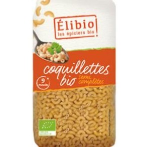 Produits Bio Pâtes Coquillette 1/2complete Elibio AB ELIBIO