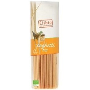Produits Bio Pâtes spaghetti Blanches Elibio AB 500gr ELIBIO