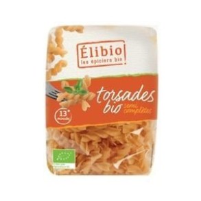 Produits Bio Pâtes Torsades 1/2 completes Elibio AB 500gr ELIBIO