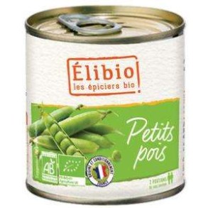 Légumes prêts à l'emploi Petit Pois Elibio - 400gr ELIBIO