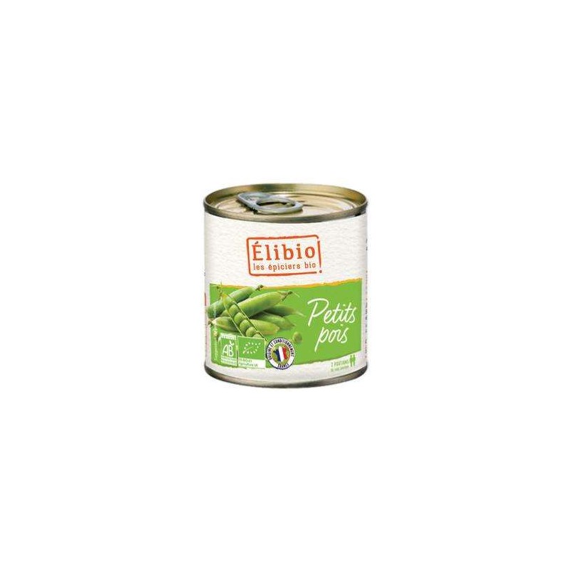 Petits Pois Elibio - 400grLégumes préparésAsso élibio