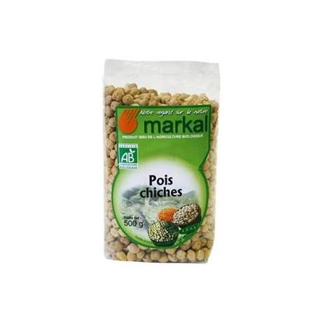 Pois Chiches bio sachet 500 grsSemoules, légumes secs ..BIODIS