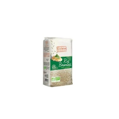 Riz Basmati demi complet bio 1kgRiz et grainesAsso élibio
