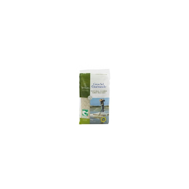 Epicerie-Sel Marin Guérande (Gros) - 1 kg-BIODIS Epicerie-Sel Marin Guérande (Gros) - 1 kg-BIODIS