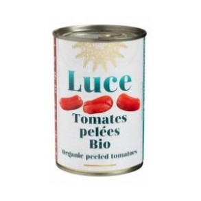 Légumes prêts à l'emploi-Tomates Pelées bio 400grs-BIODIS