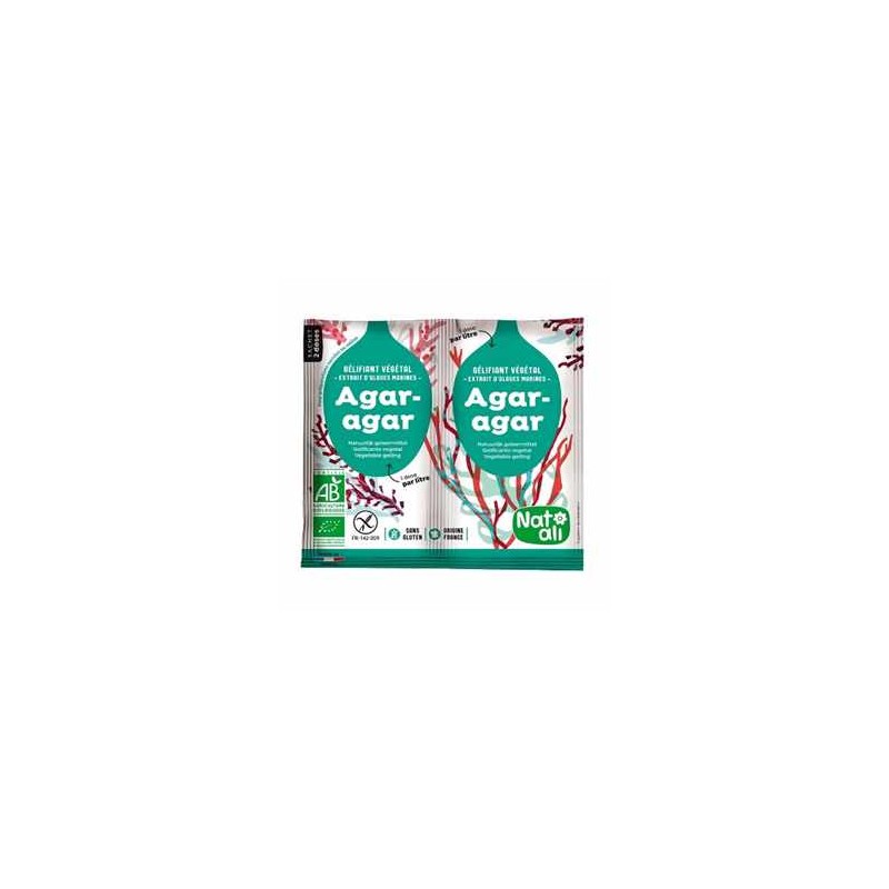 Farine, sucre, préparation-Agar Agar AB Sachet /2-BIODIS