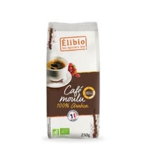 Café et tisane-Café Moulu 100% Arabica Elibio AB-ELIBIO