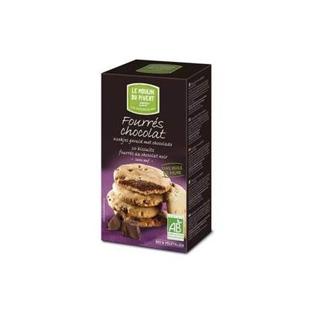 Cookies Fourrés Chocolat bio (moulin du pivert)Gâteaux et biscuitsBIODIS