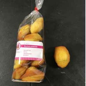 Pâtisserie et biscuits-Madeleines nature - Sachet 200 grs-LA FABRIQUE