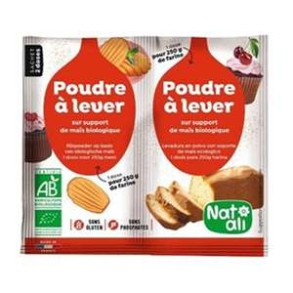 Boulangerie bio Poudre à Lever X2 AB BIODIS