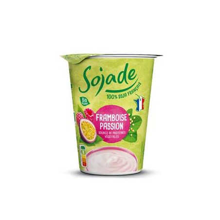 Sojade framboise Passion bio- 400 grsProduits non lactés bioBIODIS FRAIS