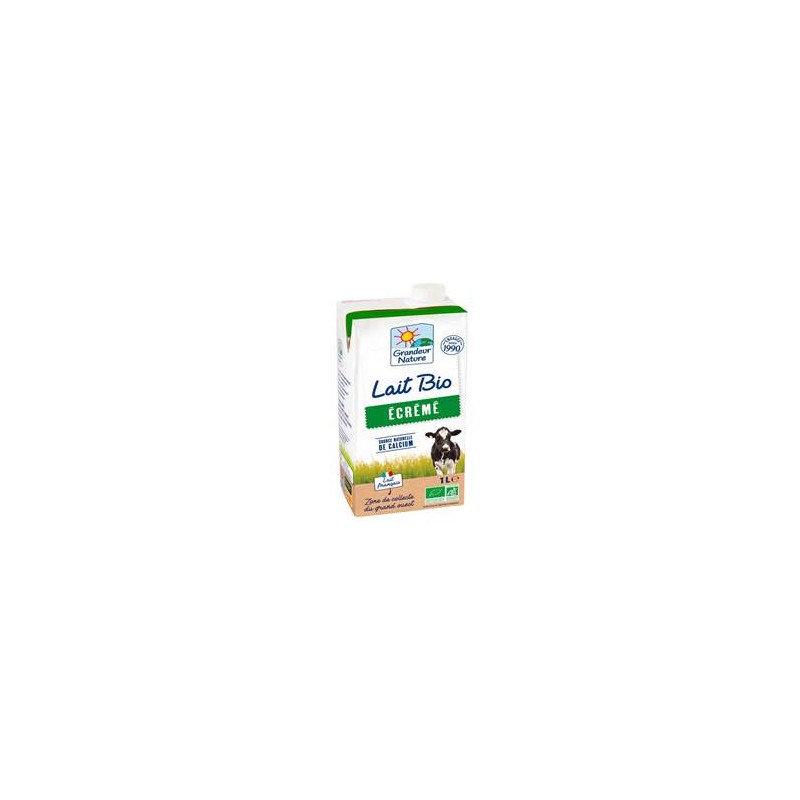 Lait UHT (brique) écrémé bio- 1 l-Produits frais-BIODIS FRAIS Lait UHT (brique) écrémé bio- 1 l-Produits frais-BIODIS FRAIS