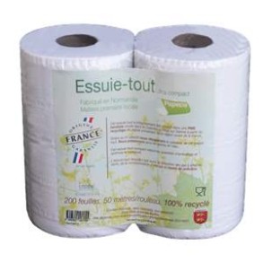 Produits Bio Essuie tout -Ecolabel Pour la maison