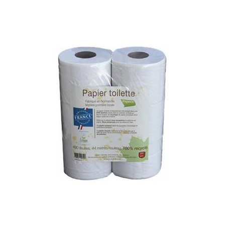 papier toilette blanc- 6 rouleauxProduits écologiquesPour la maison