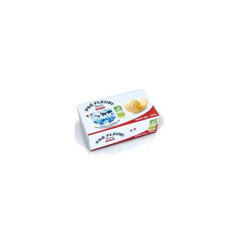 Beurre 1/2 sel  Pré-Fleuri  250 grsLait et beurreBIODIS FRAIS