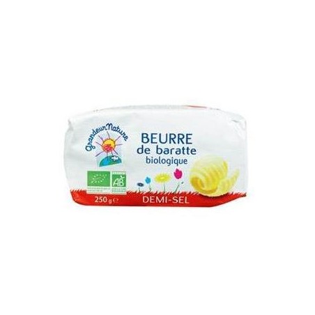Beurre de baratte bio demi-sel- 250 grsLait et beurreBIODIS FRAIS