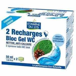 Bloc gel WC 2 recharges (pin)-Eco produits pour la maison-PRODUITS SELECTIONNES