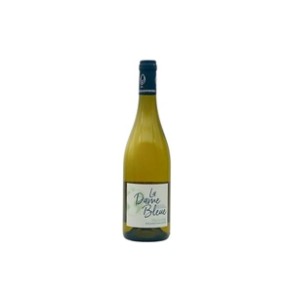 Vin blanc-Vin blanc AOC Côte du Rhône la dame bleue bio 75cl-BIODIS