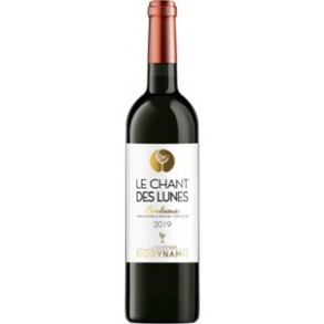 vin rouge-Bordeaux AOP le champ des lunes bio 75cl-BIODIS