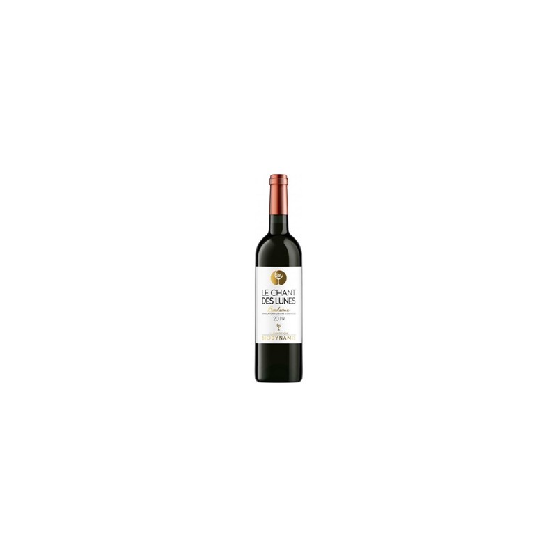 vin rouge-Bordeaux AOP le champ des lunes bio 75cl-BIODIS