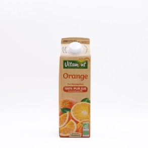 Pur jus d'orange bio brique - 1 litre
