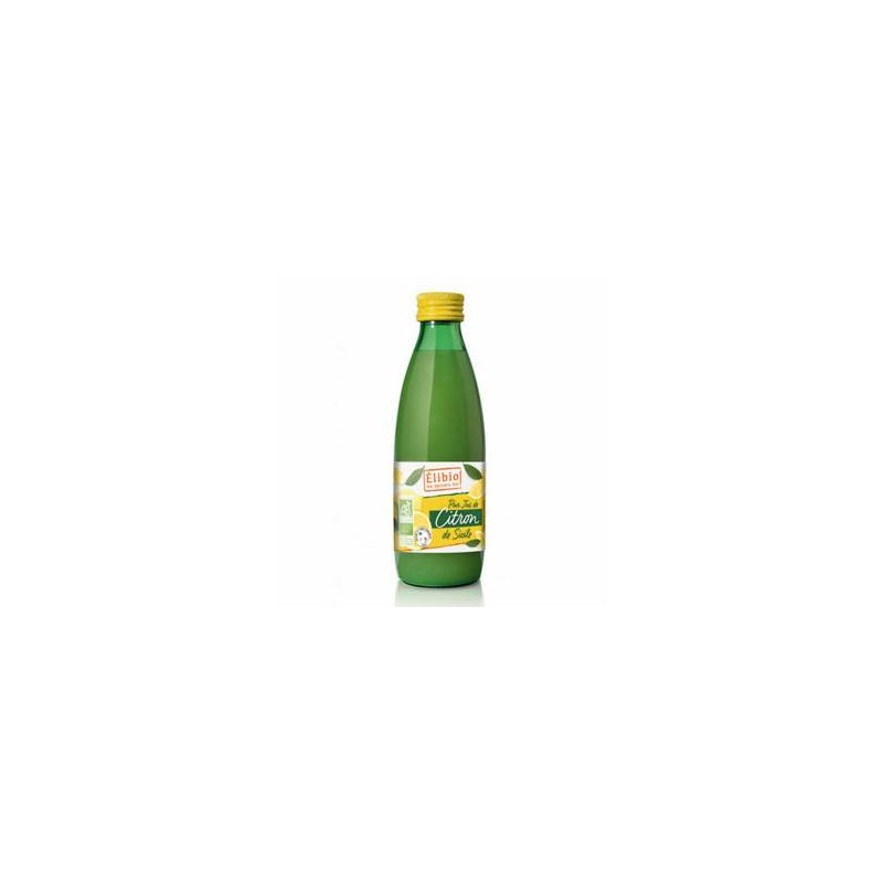 Pur jus citron bio- 25 cl-Boisson-ELIBIO