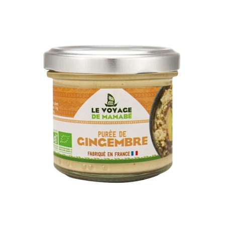 Purée Gingembre bio- pot 100 grsConserves et bocauxBIODIS