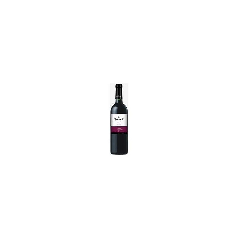 vin rouge-Vin rouge La Marouette 75 cl-BIODIS